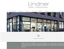 Tablet Screenshot of lindner-moebel.de